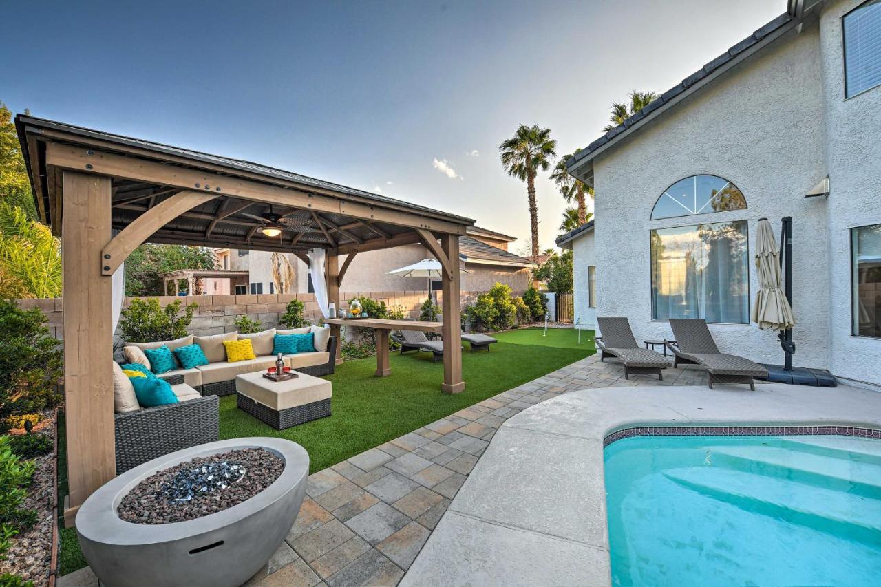 Top-Notch Las Vegas Oasis With Games, Golf And More! Villa Eksteriør bilde